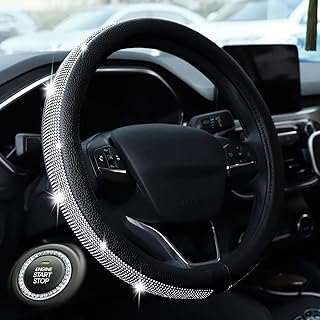 Couvre-volant en strass pour femmes et filles, un luxueux couvre-volant brillant qui s'adapte