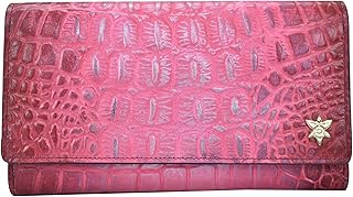 Portefeuille 3 pièces anuschka en cuir véritable peint à la main pour femme - 11 porte-cartes rfid, rabat ouvert, baies en relief croco, taille unique. DIAYTAR COTE D'IVOIRE est une boutique en ligne qui se distingue par son offre impressionnante de plus de 300 000 produits. Elle propose une expérience d'achat en ligne fluide et sécurisée, avec des options de paiement variées et des délais de livraison rapides. La boutique en ligne est devenue un leader du commerce électronique en Côte d'Ivoire en raison de sa grande sélection de produits et de son engagement envers la satisfaction client.