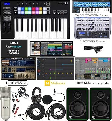 Clavier midi 25 mk3, contrôleur usb à 25 touches avec pack logiciel ableton