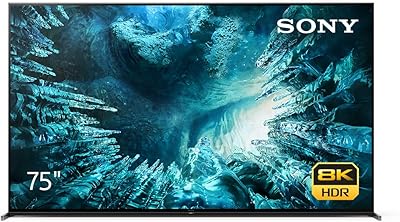 Sony bravia 75 pouces 8k hdr smart tv android, full array led, hdr