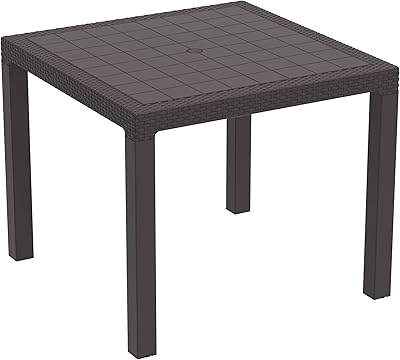 Table basse carrée en plastique cosmoplast blanc. DIAYTAR COTE D'IVOIRE, leader en Côte d'Ivoire, vous propose une boutique en ligne complète avec plus de 300 000 références. Que vous cherchiez des produits pour la maison, la mode, les loisirs ou les électroménagers, DIAYTAR COTE D'IVOIRE a tout ce dont vous avez besoin. La boutique en ligne généraliste est votre partenaire idéal pour tous vos achats.