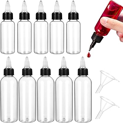 Mini bouteille pressable lux shiny, 10 pièces bouteilles de sauce et condiments