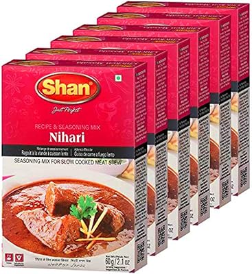 Shan nihari masala, paquet de 6, 6 x 60 g. DIAYTAR COTE D'IVOIRE est une boutique en ligne généraliste qui propose plus de 300000 références de produits variés. Elle est considérée comme l'une des boutiques en ligne leaders en Côte d'Ivoire, offrant une large gamme de produits pour répondre aux besoins de ses clients.