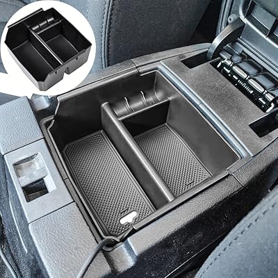 Edepetus plateau de rangement pour console centrale compatible avec jeep wrangler jk/jku 2011-2018
