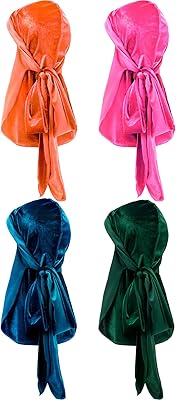 4pcs bandeaux durag en velours pour hommes avec longue queue durag douce pour 360 vagues (noir, vert, rouge, bleu royal), noir, vert, rouge, bleu royal, 18,5 x 13,5 x 0,2 pouces. DIAYTAR COTE D'IVOIRE, boutique en ligne généraliste avec plus de 300000 références, est la destination idéale pour tous vos besoins en ligne. Avec une large gamme de produits, vous trouverez tout ce dont vous avez besoin. La boutique leader en Côte d'Ivoire.