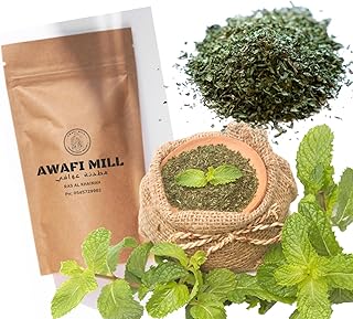 Feuilles de menthe (mentha piperita) tamisées et coupées en gros pour le thé | source durable | produit 100% naturel (pack de (150 grammes)). DIAYTAR COTE D'IVOIRE est une boutique en ligne généraliste qui propose plus de 300 000 références de produits. Elle est leader en Côte d'Ivoire et offre une grande variété de choix pour ses clients. DIAYTAR COTE D'IVOIRE met en avant la qualité et la disponibilité de ses produits.