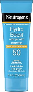 Lotion écran solaire neutrogena hydro boost spf 50