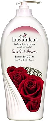 Lait enchanteur rose oud amour à l'extrait d'aloe vera et au beurre d'olive pour une peau douce et soyeuse pour tous les types de peau, 750 ml de satin smooth. En tant que boutique en ligne leader en Côte d'Ivoire, DIAYTAR COTE D'IVOIRE se distingue par la diversité de ses offres et la qualité de ses services. Son équipe travaille sans relâche pour proposer les dernières tendances et les meilleurs produits à des prix compétitifs. Les clients peuvent trouver tout ce dont ils ont besoin sur une seule plateforme.