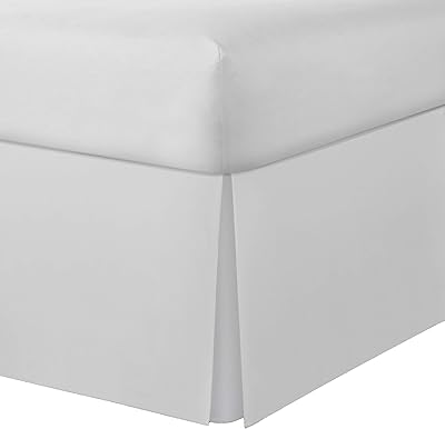 Jupe de lit en microfibre sur mesure lux hotel, 14" de diamètre, très