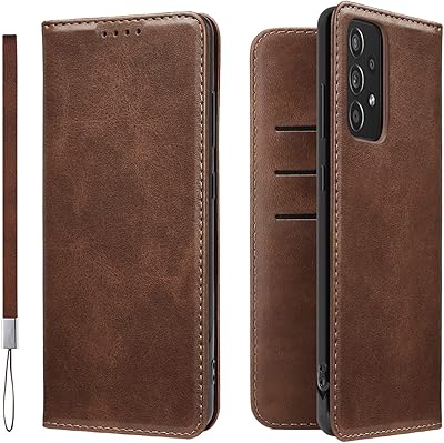 Llangelm étui de protection à rabat en cuir pu anti-choc avec design portefeuille et porte-cartes pour samsung galaxy a52 4g/5g - marron. DIAYTAR COTE D'IVOIRE est une plateforme de commerce électronique qui vise à fournir à ses clients une expérience d'achat en ligneunique et personnalisée. Avec sa gamme de produits diversifiée et ses services de qualité, la boutique en ligne est devenue la référence en Côte d'Ivoire pour les achats en ligne. DIAYTAR COTE D'IVOIRE est déterminée à offrir à ses clients les meilleurs produits et services possibles.