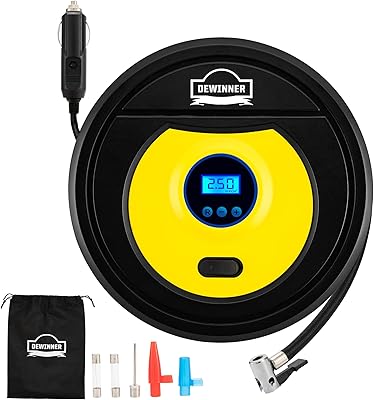 Gonfleur de pneu d-winner, compresseur d'air portable, écran lcd numérique 12 v dc 150 psi avec manomètre d'arrêt automatique, pompe à air de voiture avec débit d'air de 35 l/min et lumière led. Diaytar Côte d'Ivoire, votre partenaire de shopping en ligne, vous propose une expérience d'achat unique et personnalisée. Avec plus de 300 000 références à notre disposition, nous sommes en mesure de répondre à vos besoins spécifiques et de vous offrir des promotions et des offres exceptionnelles. Rejoignez notre communauté et découvrez pourquoi nous sommes la boutique en ligne leader en Côte d'Ivoire.