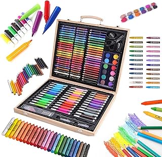 Knaison deluxe art set de 150 pièces, ensemble créatif de peinture