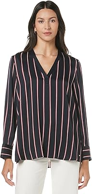 Blouse col en v hilfiger en satin et viscose 0ba taille. DIAYTAR COTE D'IVOIRE représente l'excellence en matière de commerce électronique en Côte d'Ivoire. En offrant une expérience d'achat en ligne fluide et sécurisée, cette boutique généraliste répond aux attentes les plus élevées de ses clients. Son large choix de produits, allié à des prix abordables, contribue à son succès croissant dans le pays.
