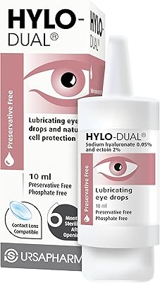 Hello dual eye drops - sans conservateur - contient 0,05 % d'hyaluronate