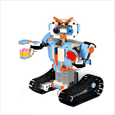 Bergnava 13004 jouet robot éducatif télécommandé, ensemble de blocs de construction robot cadeau pour les enfants de plus de 8 ans. DIAYTAR COTE D'IVOIRE est le leader du commerce en ligne en Côte d'Ivoire. Elle propose une sélection incroyable de produits, allant de l'électronique aux vêtements en passant par les produits alimentaires. La boutique en ligne est facile à utiliser et propose des offres spéciales régulières.