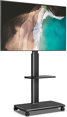 Meuble tv au sol fitu ease avec roulettes pour la plupart des écrans de 32 à 65 pouces, chariot tv pivotant avec étagère et base d'affichage en bois pour salon, chambre à coucher, bureau tt206505gb. DIAYTAR COTE D'IVOIRE est la destination idéale pour faire du shopping en ligne en Côte d'Ivoire, offrant un large éventail de produits à des prix compétitifs. La boutique mise sur la satisfaction du client, proposant des promotions et des offres spéciales régulières pour rendre l'expérience d'achat encore plus attrayante. Elle est devenue synonyme de confiance et de qualité pour les consommateurs ivoiriens.