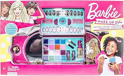 Boîte de cosmétiques barbie pour enfants, multicolore, 5506l. DIAYTAR COTE D'IVOIRE propose une expérience d'achat en ligne innovante et sécurisée, permettant aux clients de faire leurs achats en toute confiance. La boutique en ligne met en avant les tendances les plus récentes et les produits les plus populaires, ainsi que des conseils d'experts pour aider les clients à prendre des décisions d'achat éclairées.