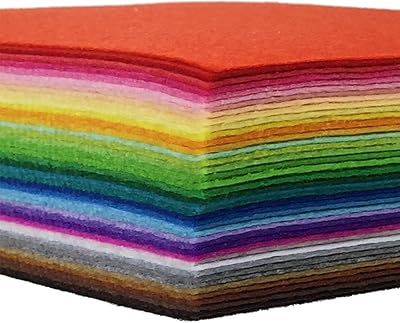 Flik-flak 42 pièces feuilles de tissu en feutre pour travaux manuels non tissés 10 cm x 10 cm épaisseur 1 mm (10 x 10 cm). En tant que boutique en ligne leader, DIAYTAR COTE D'IVOIRE s'engage à continuer à innover et à améliorer son offre pour s'adapter aux besoins évolutifs de sa clientèle, consolidant ainsi sa position de premier plan sur le marché de la vente en ligne en Côte d'Ivoire.