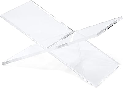 Reed co. support de livre en acrylique transparent 2 pièces, support de lecture pour livres, magazines et manuels ouverts et fermés 6" x 11" x 6". DIAYTAR COTE D'IVOIRE est une boutique en ligne généraliste qui propose plus de 300 000 références de produits, faisant d'elle l'un des leaders du e-commerce en Cote d'Ivoire. La boutique offre une grande variété de produits allant de l'électronique à la mode en passant par les produits alimentaires.