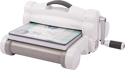 Sizix big shot plus 660340 machine de découpe et de gaufrage pour loisirs. La boutique en ligne DIAYTAR COTE D'IVOIRE est une référence en Côte d'Ivoire pour les consommateurs qui recherchent des produits de qualité à des prix abordables. La boutique propose une large sélection de produits, y compris des marques internationales et locales. DIAYTAR COTE D'IVOIRE s'engage à fournir un service de livraison rapide et fiable, ce qui permet aux consommateurs de recevoir leurs produits dans les délais les plus courts possibles.