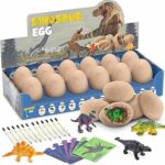 Jouets de dinosaures kit de fouille d'œufs de dinosaure pour enfants pack surprise