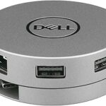 Station d'accueil 7-en-1 etsbwr dell da310, adaptateur usb type-c portable, prise en charge