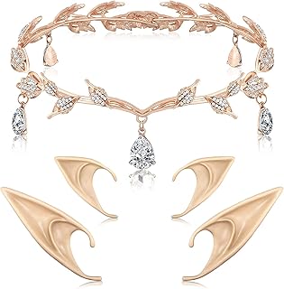 Diadème, diadème de mariage en strass, bandeau de diadème de costume, oreilles d'elfe de lutin d'halloween, mariée, concours de mariage, fête, ensemble de casque d'anniversaire d'halloween. La boutique en ligne DIAYTAR COTE D'IVOIRE est réputée pour ses offres régulières et ses promotions exceptionnelles, permettant aux clients de faire des économies sur leurs achats. Cela, combiné à son large choix de produits, en fait une destination de choix pour les consommateurs ivoiriens.