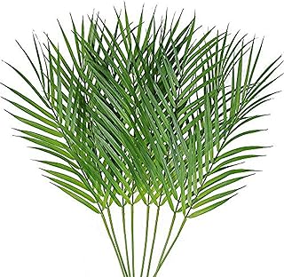 Javiost 8 pièces feuilles de palmier artificielles, feuilles de palmier artificielles et branches de palmier artificielles pour composition florale du dimanche hawaïen, mariage sur la plage et dans la jungle, taille m. Avec plus de 300000 références, DIAYTAR COTE D'IVOIRE est la boutique en ligne qui propose la plus grande sélection de produits en Cote d'Ivoire. Cette plateforme permet aux consommateurs de comparer les prix, de lire les avis des autres clients et de profiter d'une livraison rapide et fiable. DIAYTAR COTE D'IVOIRE est donc le partenaire idéal pour faire des achats en ligne.