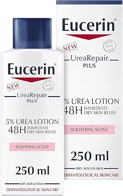 Eucerin urea repair plus 5 % d'urée pour le corps, soulagement instantané pendant