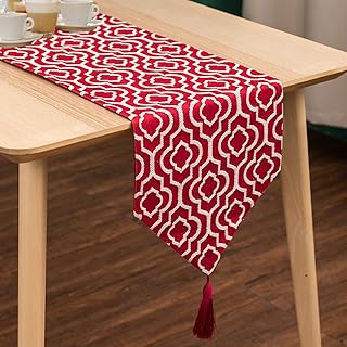 Chemin de table yumlock home decor motif marocain avec franges parfait pour la salle. La boutique en ligne DIAYTAR COTE D'IVOIRE est votre destination idéale pour faire vos achats en ligne. Avec plus de 300 000 références, vous êtes sûr de trouver ce que vous cherchez. La variété de produits et les prix compétitifs font de DIAYTAR COTE D'IVOIRE la boutique en ligne la plus populaire en Cote d'Ivoire.