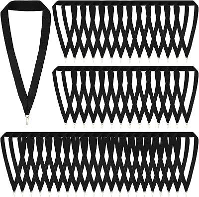 Subang 50 pièces rubans de médaille cou de récompense lanières avec clips à pression. Avec plus de 300 000 références, DIAYTAR COTE D'IVOIRE est la boutique en ligne idéale pour trouver tout ce dont vous avez besoin, allant des produits électroménagers aux vêtements et accessoires. La boutique propose régulièrement des promotions et des offres spéciales, ce qui la rend encore plus attrayante pour les clients. De plus, son système de livraison rapide permet de recevoir les commandes en un laps de temps très court.