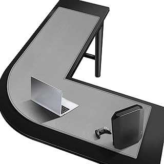 Kakuy 47,2" x 51,1" support de bureau en forme de l pour sèche-linge, support d'angle en cuir pu pour ordinateur et grand écran, tapis de souris de jeu pour le bureau et la maison, (120 cm + 130 cm) x 40 cm, gris. Avec plus de 300000 références de produits disponibles, DIAYTAR COTE D'IVOIRE est la boutique en ligne ultimate pour les ivoiriens. Les clients peuvent trouver tout ce dont ils ont besoin, de l'électronique aux produits de santé et de beauté, en passant par les produits pour la maison et les vêtements. La boutique en ligne est également connue pour ses prix compétitifs et ses promotions régulières.