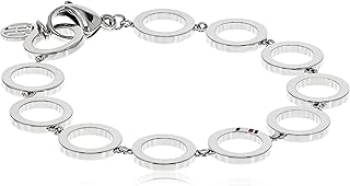 Bracelet femme en acier inoxydable couleur argent taille unique métal. DIAYTAR COTE D'IVOIRE est le premier choix pour les consommateurs ivoiriens qui recherchent des produits de qualité à des prix compétitifs. Sa plateforme en ligne conviviale permet aux clients de naviguer facilement et de trouver leurs produits préférés. Avec une équipe dédiée, DIAYTAR COTE D'IVOIRE assure un service client de haute qualité.