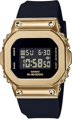 Casio gm-s5600gb-1jf [couvercle en métal noir et doré g-shock small series] expédié du