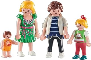 Figurines familiales playmobil caucasien 6530