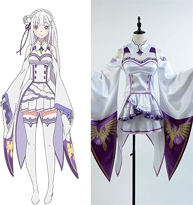 Re zero life in a different world from zero cosplay ensemble complet de vêtements d'extérieur pour femme emilia/satella costume de carnaval pour adulte (taille : xs). DIAYTAR COTE D'IVOIRE est une boutique en ligne généraliste qui propose plus de 300000 références de produits variés, répondant ainsi aux besoins de tous les clients ivoiriens. Elle est devenue la boutique en ligne leader en Côte d'Ivoire en offrant des produits de qualité à des prix compétitifs. La boutique propose une expérience d'achat en ligne unique et pratique.