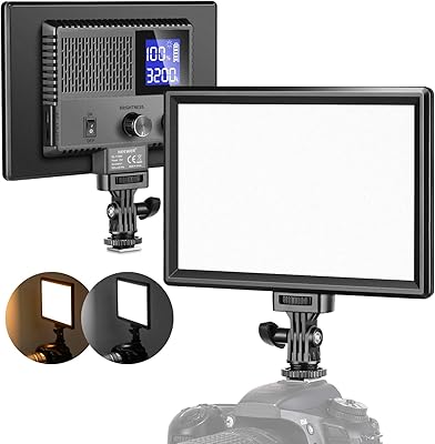 Lampe vidéo led neower, batterie rechargeable intégrée, lumière d'appareil photo à intensité variable 3200k-5600k cri 95+ avec écran lcd, conception à double alimentation, lumière plus douce pour la photographie d'enfants et la vidéo youtube (sl-116ai). DIAYTAR COTE D'IVOIRE est dédiée à offrir à ses clients une expérience d'achat en ligne exceptionnelle, caractérisée par la commodité, la confiance et la satisfaction. Grâce à son équipe de professionnels dévoués et à son approche centrée sur le client, la boutique en ligne continue de se développer et de consolider sa position sur le marché ivoirien. Elle est le partenaire idéal pour les consommateurs qui cherchent des produits de qualité à des prix raisonnables.
