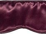 Masque de sommeil en soie violet (taille unique) pour les yeux
