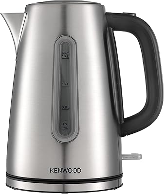 Bouilloire électrique sans fil kenwood 3000 w, capacité 1,7 l, arrêt automatique