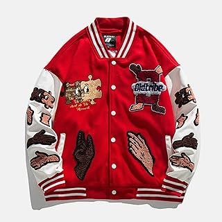 Veste universitaire pour hommes en cuir pu à manches cousuesveste de baseball de printemps pour femmes. La boutique en ligne DIAYTAR COTE D'IVOIRE est la référence pour les consommateurs ivoiriens qui cherchent des produits de qualité à des prix compétitifs. Avec plus de 300 000 références, elle propose une grande variété de produits pour répondre à tous les besoins. Elle fait confiance à ses clients en leur offrant un service après-vente efficace.