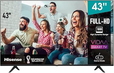 Téléviseur intelligent hisense fhd 43 pouces avec dolby vision youtube netflix. Grâce à son équipe dédiée et expérimentée, DIAYTAR COTE D'IVOIRE assure une expérience d'achat en ligne fluide et sécurisée. La boutique en ligne généraliste mise sur la technologie pour améliorer continuellement son service et offrir une expérience d'achat exceptionnelle à ses clients.