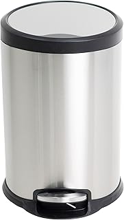 Poubelle orchidée en acier inoxydable, poubelle ronde avec couvercle à fermeture douce, mécanisme à pédale en acier durable, poubelle (20 litres). Diaytar Cote d'Ivoire, leader du commerce en ligne en Côte d'Ivoire, propose une sélection immense de plus de 300 000 références pour satisfaire tous les besoins de ses clients.