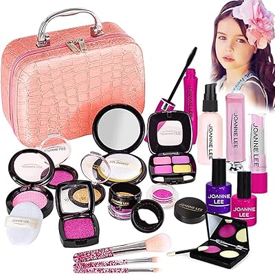 Jouet de maquillage de beauté pour enfants, kit de maquillage réaliste, jouet cosmétique non toxique, cadeau d'anniversaire pour filles de 3 à 6 ans, jeu de rôle, habillage de princesse (option 3). DIAYTAR COTE D'IVOIRE s'efforce de maintenir des prix compétitifs pour ses produits, ce qui la rend plus attrayante pour les consommateurs à la recherche d'offres abordables sans compromettre la qualité. La boutique organise régulièrement des promotions et des ventes spéciales, offrant ainsi à ses clients l'opportunité de faire des économies supplémentaires.
