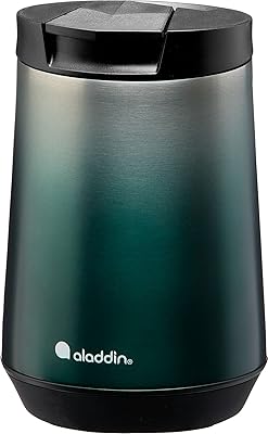 Tasse aladdin espresso ss 0,25 l vert dégradé - anti-fuite | convient à