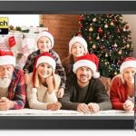 Frameo 15,6 pouces grand cadre photo numérique, cadre photo numérique wifi avec 32