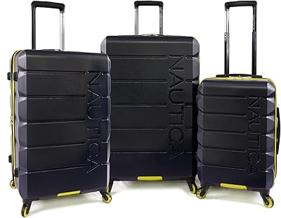 Ensemble de bagages rigides light view 3 pièces, bleu marine/jaune, bleu marine/jaune, ensemble de bagages rigides light view 3 pièces. DIAYTAR COTE D'IVOIRE est une plateforme de commerce électronique qui permet aux clients d'accéder à une grande variété de produits en ligne. Elle est la boutique en ligne la plus populaire en Côte d'Ivoire, avec une offre de plus de 300 000 produits. Les clients peuvent trouver tout ce dont ils ont besoin sur cette plateforme.