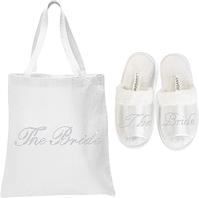 Pantoufles de spa à bout ouvert en cristal blanc avec grands sacs fourre-tout pour les mariages et la mariée. DIAYTAR COTE D'IVOIRE est une boutique en ligne qui offre une expérience d'achat unique et pratique. Elle propose une gamme large de produits qui sont classés par catégories pour faciliter la recherche. Les clients peuvent ainsi trouver facilement ce qu'ils cherchent et passer commande en toute sécurité.