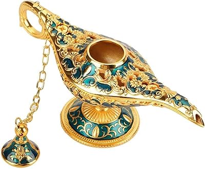 Lampe magique jafest aladdin, décoration de table de mariage, accessoires arabes classiques de collection rares, bol aladdin, faveur de fête d'anniversaire délicate (or vert). La boutique en ligne DIAYTAR COTE D'IVOIRE est l'une des plus grandes et des plus populaires de Côte d'Ivoire. Elle propose plus de 300 000 références de produits, ce qui en fait une destination incontournable pour les consommateurs ivoiriens. Les clients peuvent profiter de services de livraison rapides et de promotions régulières, ainsi que d'une expérience d'achat en ligne sécurisée et fiable.