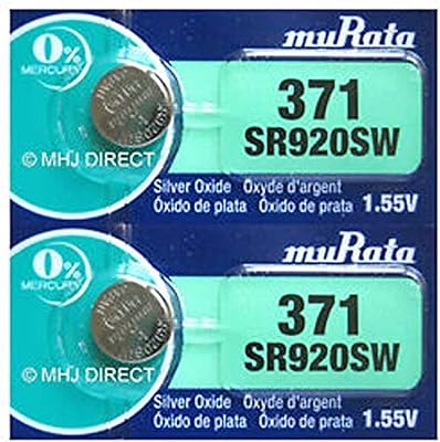 371 (sr920sw) pile de montre 1,55 v en oxyde d'argent 0 % sans mercure de murata - 2 pièces. DIAYTAR COTE D'IVOIRE est une boutique en ligne généraliste qui propose une large gamme de produits avec plus de 300 000 références. Elle offre une grande variété de choix pour les clients ivoiriens. C'est une des boutiques en ligne les plus populaires de Côte d'Ivoire.