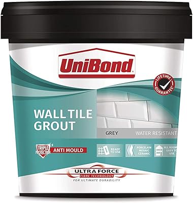 Carrelage mural unibond ultra force 2643633, coulis imperméable pour toutes les pièces, résistant